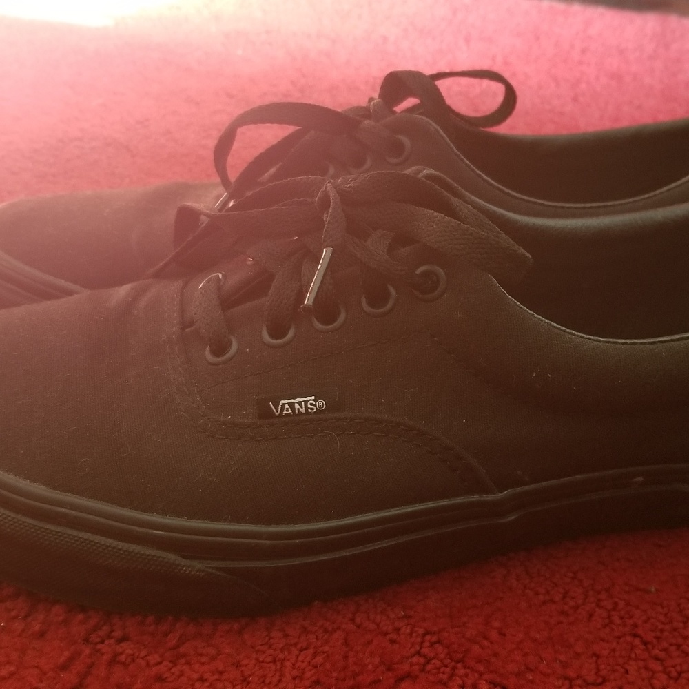 Black Era Vans Mens Size 10